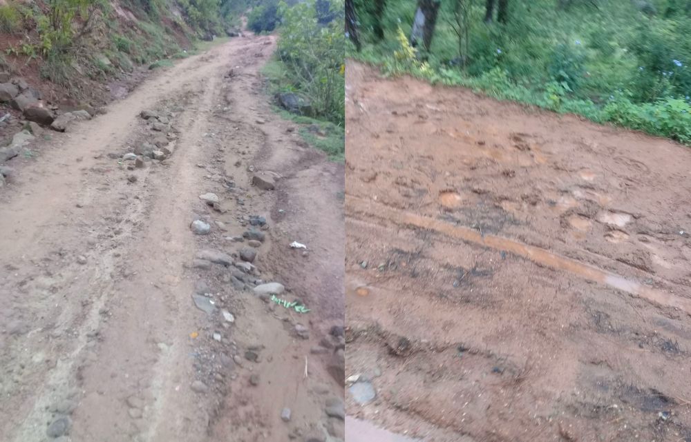 Chandni-road-condition-Kangra