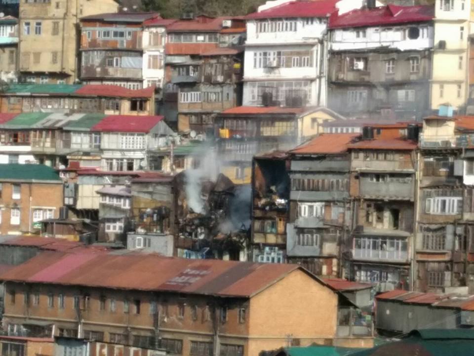 Shimla lower bazar fire