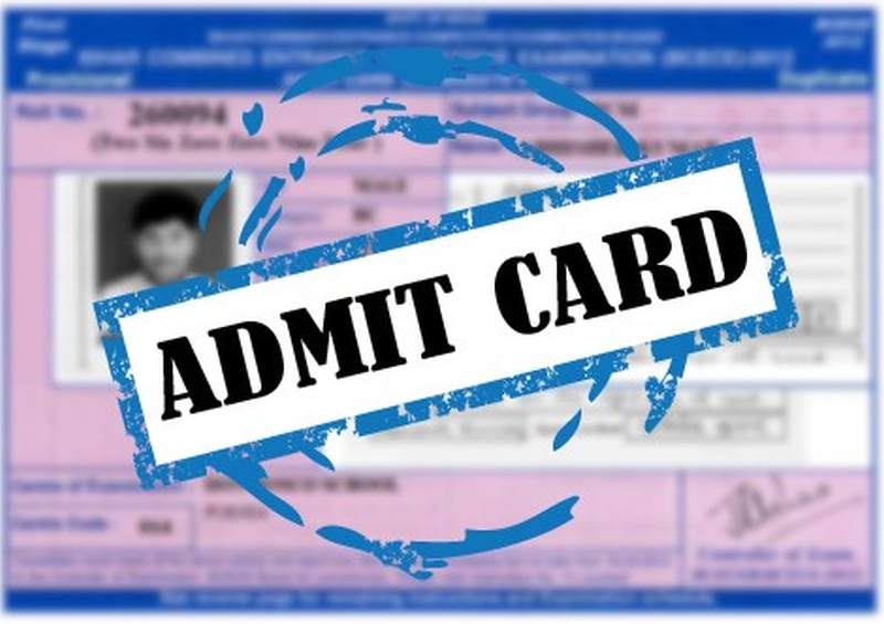 BAMS AND BSC Nursing Admit Card