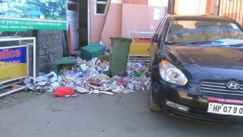 shimla-city-garbage