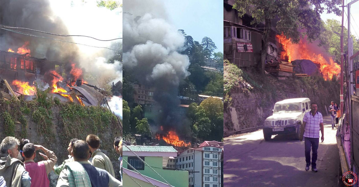 Shimla Fire Breakout