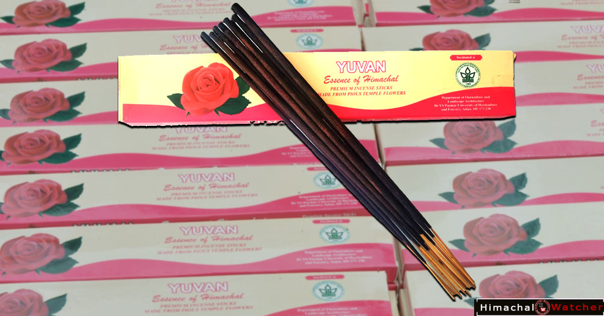 Organic incense from flowers by Himachal start-up