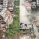 Building collapse in shimla
